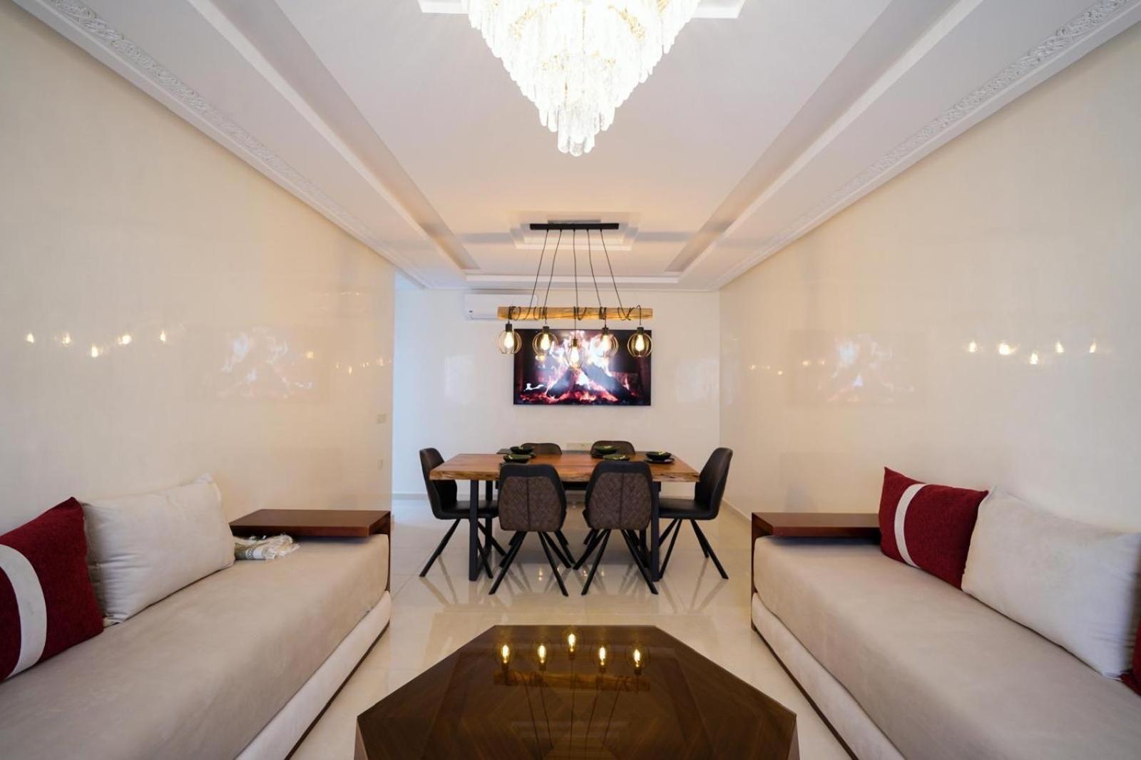 Appartement In Tanger City-5Min To The Beach-Free Parking Екстер'єр фото
